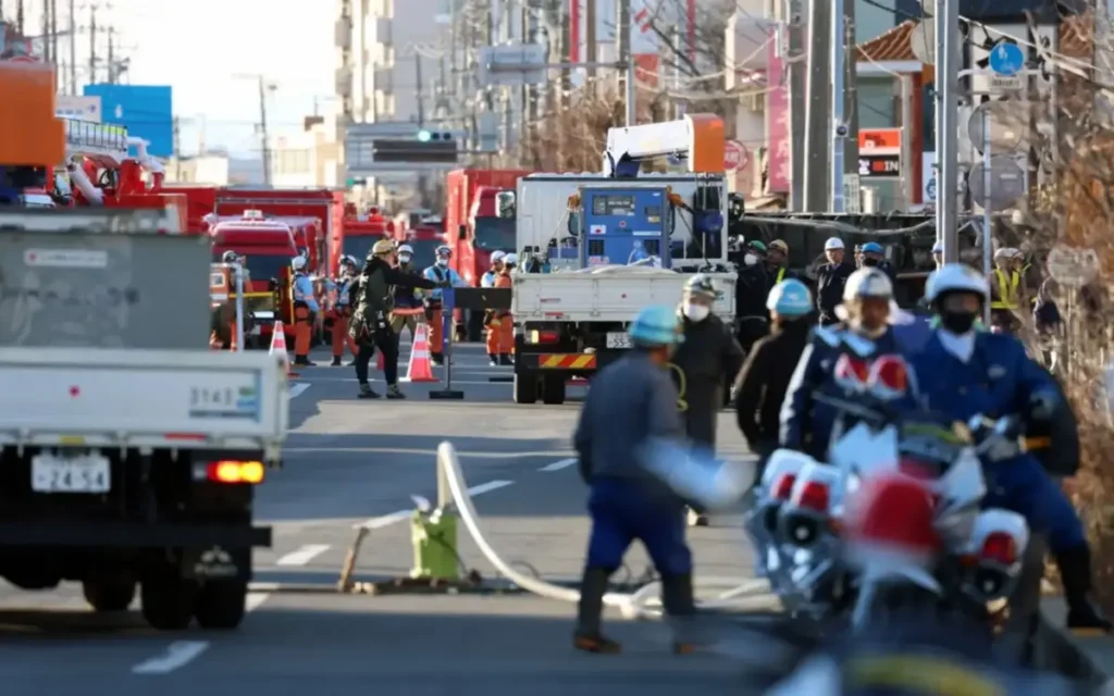 Sinkholes Near Tokyo Merge: Man Trapped for 3rd Day Amid Growing Crisis