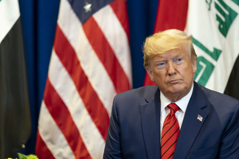 Trump compliments Liberian President